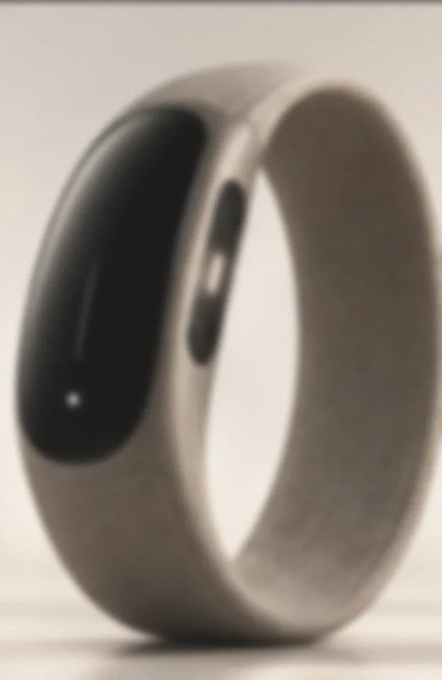 Hanu Band Ultra, frosted: the module on its woven band